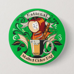 National Mulled Cider Day Button