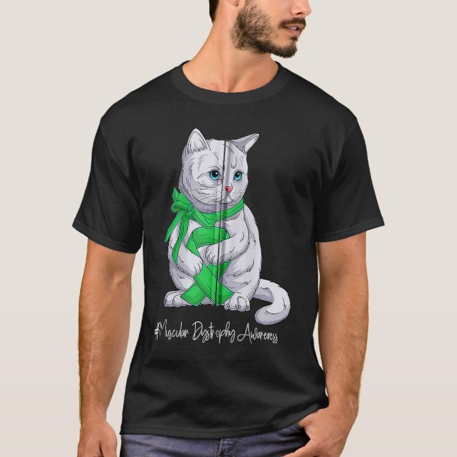 National Muscular Dystrophy Awareness Montag Green T-Shirt (Vorderseite)