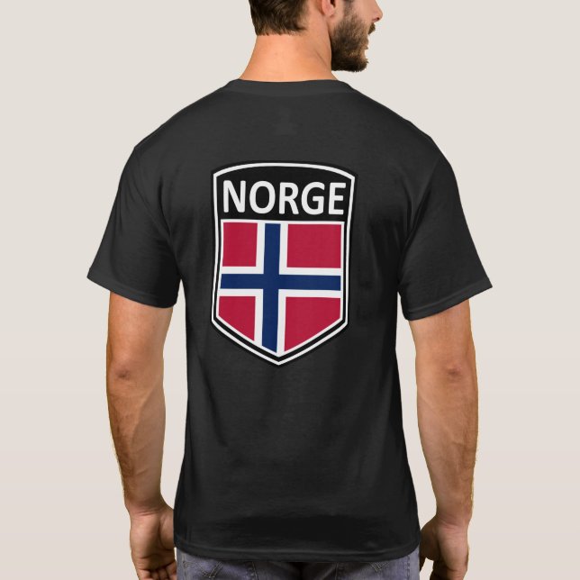 National - Norge T-Shirt (Rückseite)