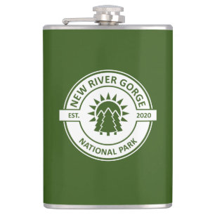 National Park der New River Gorge Flachmann