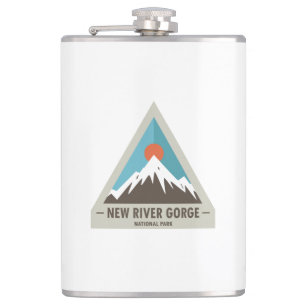 National Park der New River Gorge Flachmann