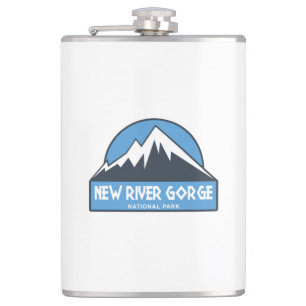 National Park der New River Gorge Flachmann