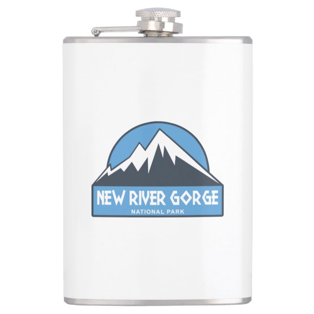 National Park der New River Gorge Flachmann (Vorderseite)