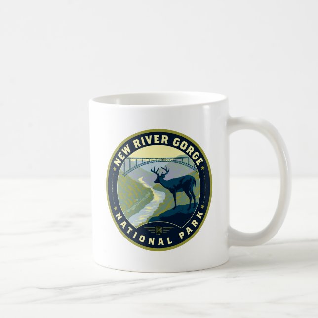 National Park der New River Gorge Kaffeetasse (Rechts)