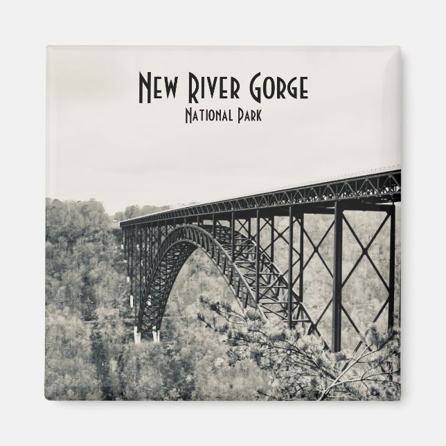 National Park der New River Gorge Magnet (Vorne)