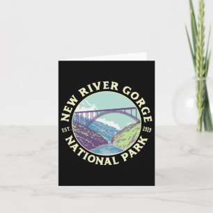 National Park der New River Gorge und Erhaltung de Karte