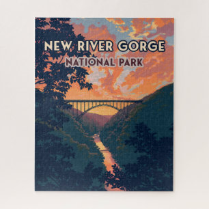 National Park der New River Gorge West Virginia Br Puzzle