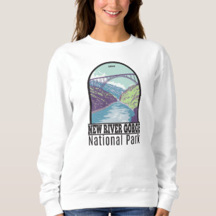 National Park der New River Gorge West Virginia Br Sweatshirt