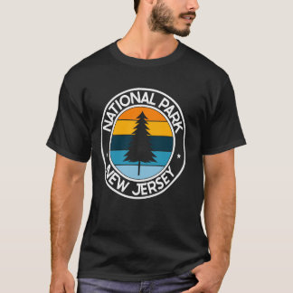 National Park New Jersey NJ USA City Pride Retro S T-Shirt