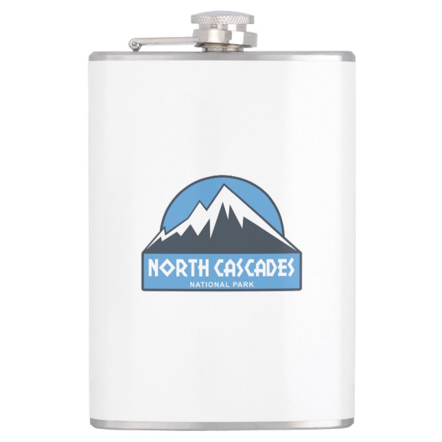 National Park North Cascades Flachmann (Vorderseite)