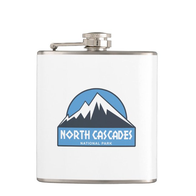 National Park North Cascades Flachmann (Vorderseite)