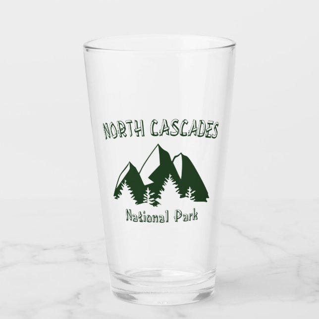 National Park North Cascades Glas (Vorderseite)