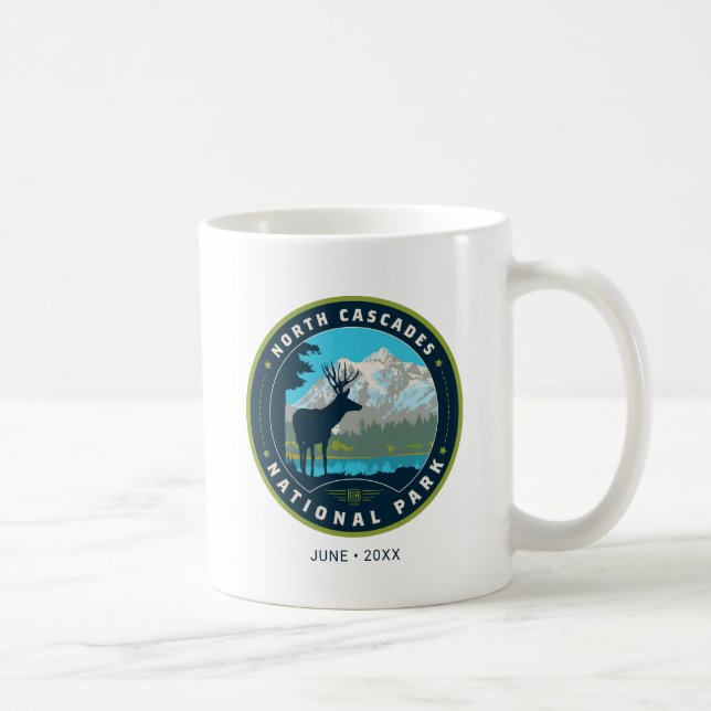 National Park North Cascades Kaffeetasse (Rechts)