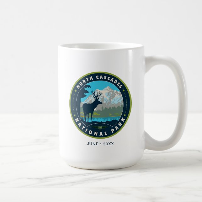National Park North Cascades Kaffeetasse (Rechts)