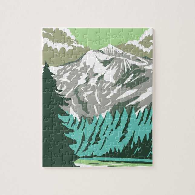 National Park North Cascades Puzzle (Vertikal)