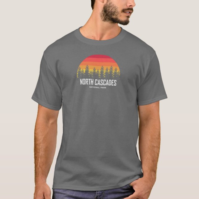 National Park North Cascades T-Shirt (Vorderseite)