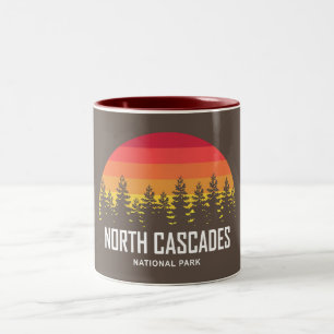 National Park North Cascades Zweifarbige Tasse
