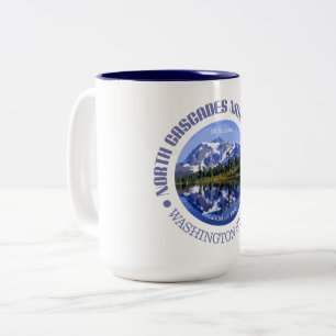 National Park North Cascades Zweifarbige Tasse