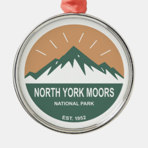 National Park North York Moors Ornament Aus Metall