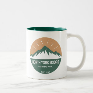 National Park North York Moors Zweifarbige Tasse