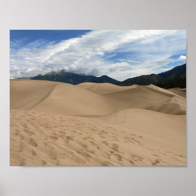 National Park & Preserve der Great Sand Dunes, CO Poster (Vorne)