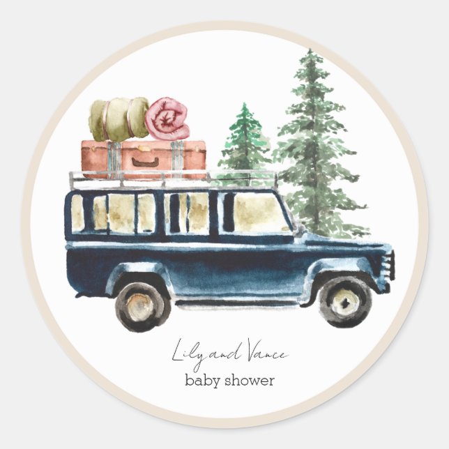 National Park Stickers Round-Label (Vorderseite)