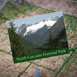 National Park Travel Foto North Cascades Postkarte