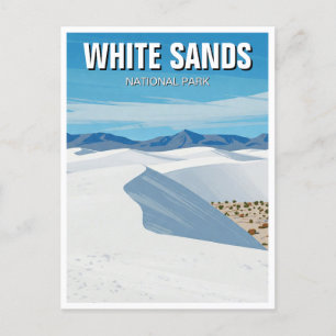 National Park White Sands New Mexico Postkarte