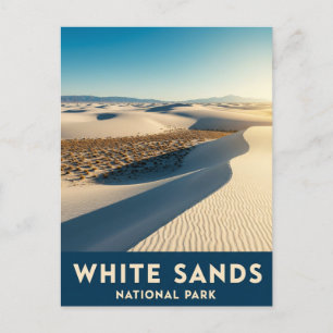 National Park White Sands New Mexico Postkarte