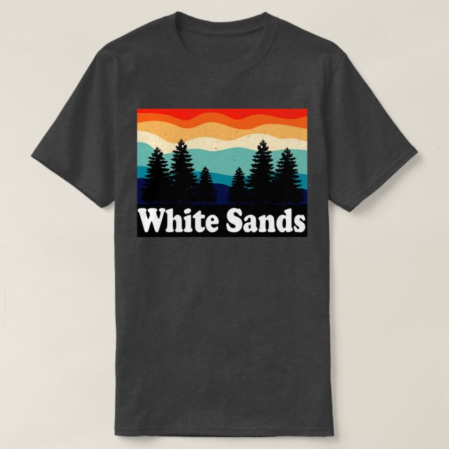 National Park White Sands New Mexico T-Shirt (Design vorne)