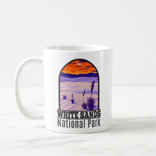 National Park White Sands New Mexico Vintag Kaffeetasse