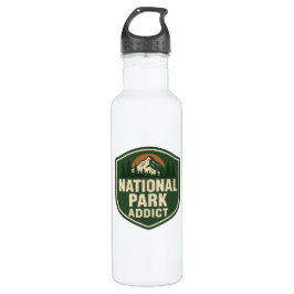 National Parks Addict Premium Edelstahlflasche