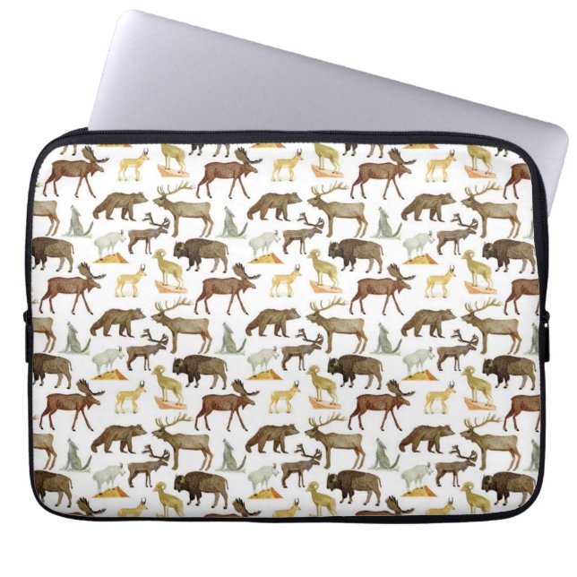 National Parks Wildlife 13" Notebook-Case Laptopschutzhülle (Vorderseite)