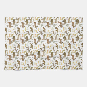 National Parks Wildlife Teetuch Geschirrtuch