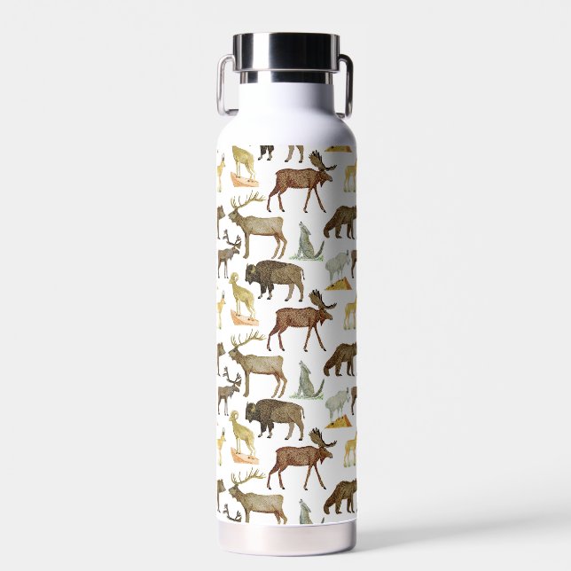 National Parks Wildlife Water Flasche (Vorne)