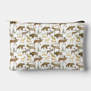 National Parks Wildlife Zipper Pouch Zubehörtasche
