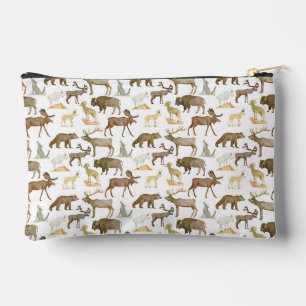 National Parks Wildlife Zipper Pouch Zubehörtasche