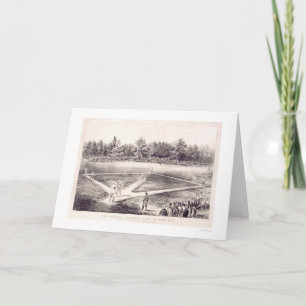 National Pastime Baseball 1866 Karte