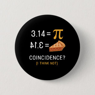 National Pi Day Shirt Mathematiker T Shirt Pie Equ Button