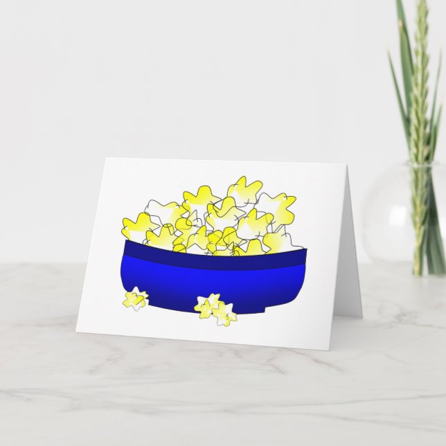 National Popcorn Popping Month Karte (Vorderseite)