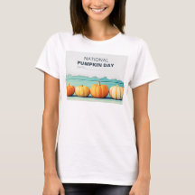 National Pumpkin Day T - Shirt