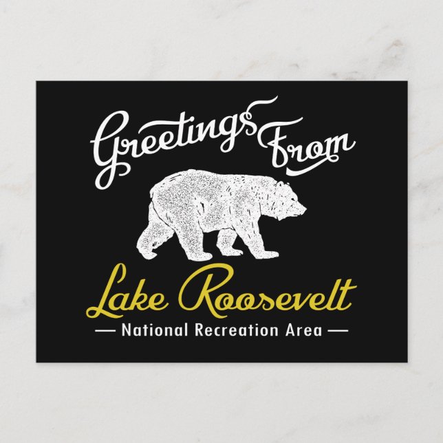 National Recreation Area Bear Postkarte (Vorderseite)
