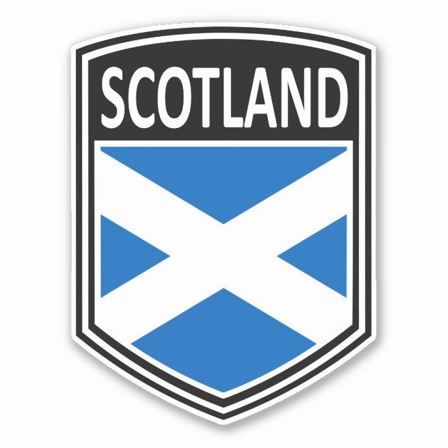 National - Schottland Aufkleber (Vorderseite)