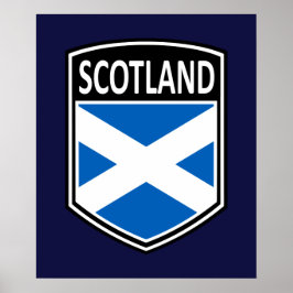 National - Schottland Poster