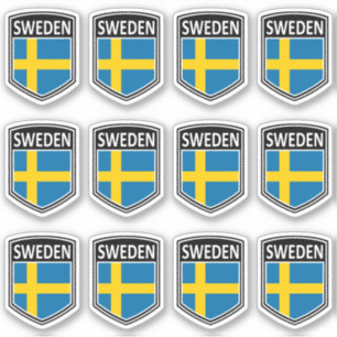 National - Schweden Aufkleber