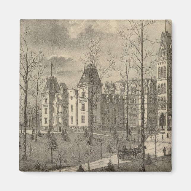 National Soldiers Zuhause, Milwaukee Landkreis Magnet (Vorne)