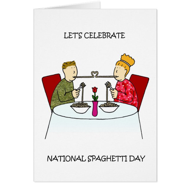 National Spaghetti Day - January 5th (Vorne)