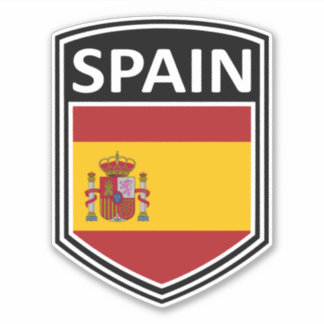 national - Spanien Aufkleber