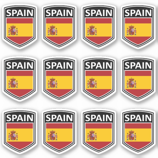 national - Spanien Aufkleber (Vorderseite)