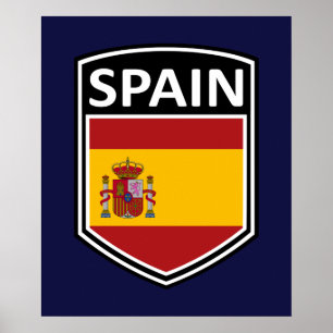 national - Spanien Poster